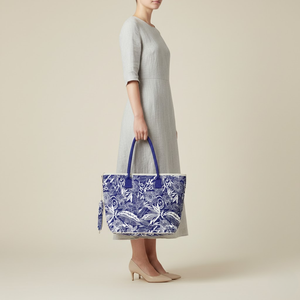 Sac de plage en jute écologique durable de qualité supérieure, imprimé sur mesure, avec poignée longue |   Tissu sans azo pour le shopping, les voyages et les loisirs - Product Image 4