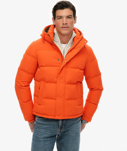 Chaqueta acolchada para hombre al por mayor, para invierno, personalizada, informal, para exteriores, a prueba de viento, con cierre de cremallera y bolsillos laterales, abrigo para hombre - Product Image 2