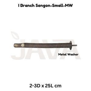 Javawood - Juguete Ecológico para Pájaros, Rama de Madera de Sengon Ligera y Duradera, Tamaño XS MW, de Indonesia - Product Image 2