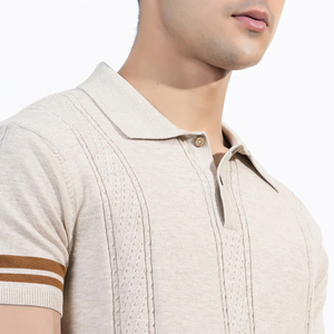 Camisetas Polo para Hombre en Color Sólido, Hechas con Tela Cómoda, Camisetas Polo Transpirables para Hombre Hechas en Fábrica para Usar en Verano - Product Image 4