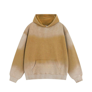 Sweat-shirts à capuche délavés pour hommes, nouveau design, motif imprimé de haute qualité, col à capuche, grandes tailles, collection hiver, prix de gros personnalisé, fabricant - Product Image 1