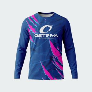 Camiseta de Fútbol Sublimada de Manga Larga Personalizada de Alta Calidad 2026, Colores Personalizados, 100% Poliéster, Transpirable, de Secado Rápido - Product Image 1