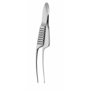 Pinzas Oftálmicas de Precisión Fischer-Arlt Iris Forceps Standard 1x2 Dientes, Instrumento Microquirúrgico de Acero Inoxidable Reutilizable - Product Image 4