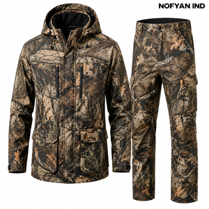 NOFYAN IND OEM Chaqueta y Pantalones de Caza para Invierno, Impermeables, Resistentes al Viento, Transpirables, Ropa Táctica para Exteriores, Fabricante de Marca Privada - Product Image 1