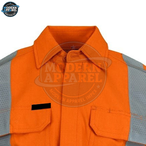 Camisas de Trabajo Reflectantes de Alta Calidad, Uniformes Industriales, Camisa de Trabajo de Algodón y Poliéster, Precio de Fábrica OEM, Gran Venta - Product Image 3