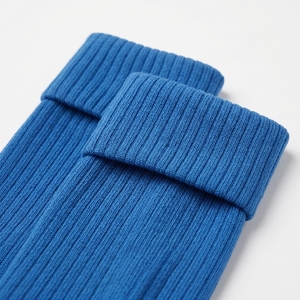 Wholesale Polyester Cotton Men <b>Winter</b> <b>Socks</b> Knee <b>Socks</b> Knitted Solid Color Regular Style <b>Socks</b> - Product Image 4