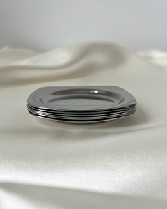 Posavasos Modernos de Acero Inoxidable, Forma Cuadrada, Logotipo Personalizado, Uso en la Cocina, Alta Calidad - Product Image 5