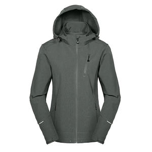Chaqueta Softshell Impermeable con Forro Polar, Cortavientos, Ecológica, para Clima Frío Invernal, Proveedor de Ropa de Senderismo - Product Image 1