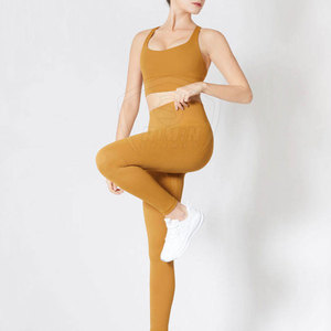 Conjuntos de Yoga para Mujer de Tallas Grandes, Diseño Personalizado, Cintura Elástica, Transpirables, Estilo Único, Gran Venta - Product Image 2