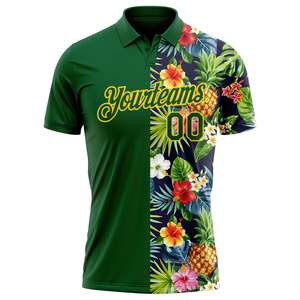 OEM <b>Custom</b> Sublimation Golf Shirt 100% Polyester Polo Sports Team Club Uniform Wholesale Personalized Logo Name Printed Athletic - Product Image 2