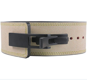 Cinturón de Levantamiento de Pesas de Alta Calidad con Hebilla de Palanca, Cinturón Grueso para Entrenamiento en Gimnasio, Levantamiento de Pesas, Powerlifting y Fisicoculturismo - Product Image 3