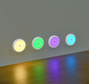 <span class=keywords><strong>Lampe</strong></span> <span class=keywords><strong>LED</strong></span> Intelligente RGB <span class=keywords><strong>à</strong></span> Détecteur de Mouvement, Rechargeable Sans Fil, Magnétique, <span class=keywords><strong>à</strong></span> Fixation N'importe Où pour Maison, Escalier, Placard, Armoire - Product Image 1