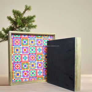 ธรรมชาติทันสมัยในการแสดงซูชิอาหารทำมือถาดไม้อาคาเซียทำด้วยมือโดย falak World - Product Image 5