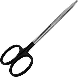 กรรไกรตัดเยื่อแก้วตาคุณภาพสูง TC Super Cut ขนาด 4.5 นิ้ว ใบมีดตรง ด้ามจับสีดำ เครื่องมือผ่าตัดใช้ครั้งเดียว ได้รับการรับรองมาตรฐาน ISO - Product Image 5