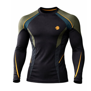 Pakistan Best Manufacturer Made Men Rash Guards Best Material Made Low Price Men Rash Guards - Product Image 1