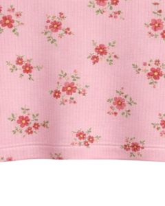 Débardeur court côtelé personnalisé à col montant sans manches avec petit imprimé floral pour femme, coupe ajustée, extensible, décontracté, tendance été - Product Image 6