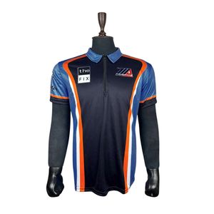 Camiseta Polo para Hombre, Transpirable, de Secado Rápido, Manga Corta, para Ciclismo, Karting, Motociclismo, Carreras - Product Image 1
