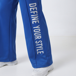 Survêtement personnalisé 100 % polyester imprimé, tenue de sport, survêtement évasé pour femme, survêtement 100 % polyester coton imprimé sérigraphié - Product Image 4