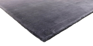 พรมปูพื้นลายทางสีเบจชาร์โคลทันสมัย ดีไซน์ทอมือ 100% วิสโคส เป็นมิตรกับสิ่งแวดล้อม กันลื่น หนานุ่ม ไล่เฉดสี - Product Image 5