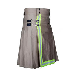 Kilt tactique moderne en mélange de coton fait main pour pompiers, style Highland 2026 - Product Image 2