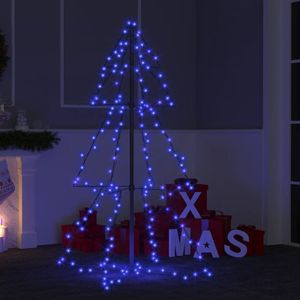 Árbol de Navidad en Forma de Cono con 160 Luces LED, para Interiores y Exteriores, de 3x4 pies - Product Image 1