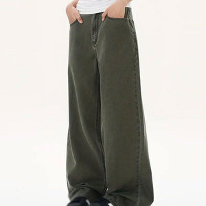 Stylish Baggy <b>Jeans</b> For Men With Loose Fit Design And Comfortable Fabric For Everyday Fashion Use - Product Image 5