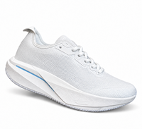 Chaussures de course légères en maille respirante, baskets à semelle épaisse amortissante, chaussures de sport pour la marche sur route, vente en gros