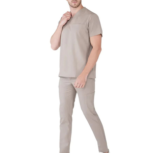 Cotton Material High Quality Fleece Fabric Needle Detection Uniform <b>Plus</b> <b>Size</b> <b>Scrubs</b> Sets Fashionable Comfortable Medical Wear - Product Image 4