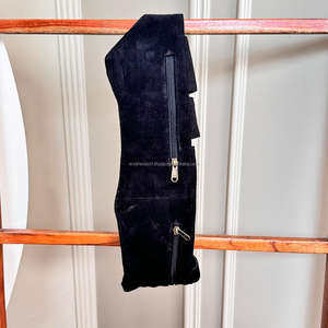 New Handmade Suede <b>Leather</b> Waist <b>Bag</b> Genuine <b>Leather</b> Travel Pocket Belt Custom <b>Leather</b> Utility Festival Belt <b>Bum</b> <b>Bag</b> for Unisex - Product Image 6