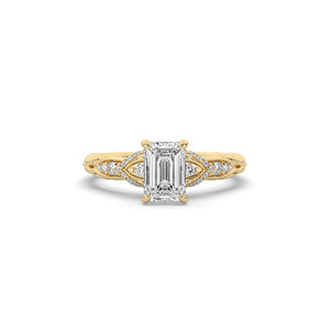 Bague légère de style unique avec diamant cultivé en laboratoire de 1,22 carat - Product Image 3