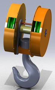 Gancho de Elevación para Grúa EOT de 20 Toneladas, Superficie Galvanizada Laminada en Caliente, Marca CMK, Gancho Industrial de Alta Resistencia, Embalaje en Caja, OEM - Product Image 4