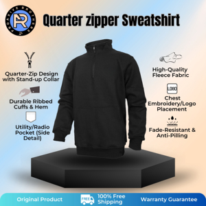 Sweat-shirt à fermeture éclair pour homme, manches longues, décontracté, chaud, pull-over, tissu doux et confortable, sport, fitness, entraînement en plein air - Product Image 6