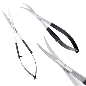 Ciseaux à ressorts affûtés avec poignée ergonomique, outil de coupe réutilisable en acier inoxydable pour un usage professionnel quotidien - Product Image 2