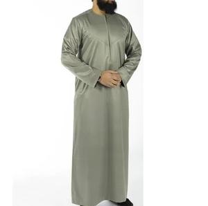 Vêtements Musulmans Islamiques de Haute Qualité Grande Taille pour Hommes, Style Dubaï, Arabie Saoudite, 2026 Thobe Daffah Jubba Kaftan Jalabiya Thobes - Product Image 6