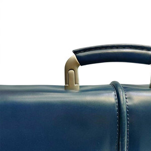 Sac pour ordinateur portable en cuir véritable avec logo personnalisé pour hommes, emballage personnalisé, sacs pour ordinateur portable en cuir tendance fabriqués en usine - Product Image 6