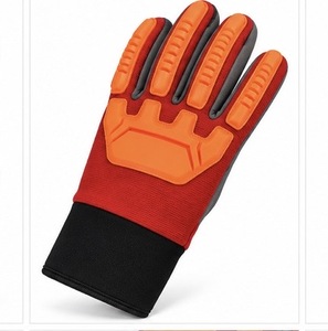 ถุงมือกันกระแทก MUBASHAR PRO GRIP INTERNATIONAL มาตรฐาน EN388/ANSI ระดับการป้องกันการบาด 4  เคลือบไนไตรล์ที่ฝ่ามือ  บุภายในด้วยเส้นใย HPPE ผสมโพลีเอสเตอร์ - Product Image 5