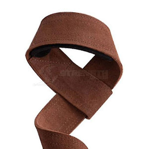 สายรัดยกน้ำหนักหนังแท้ ทนทาน ช่วยพยุงมือ สำหรับออกกำลังกายในยิมและการยกน้ำหนักมาก - Product Image 3