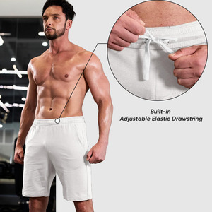 Custom Logo Graphic Designs Summer Running <b>Shorts</b> For <b>Men</b> Athletic Workout Cotton <b>Sweat</b> Gym <b>Men</b> Joggers <b>Shorts</b> - Product Image 2