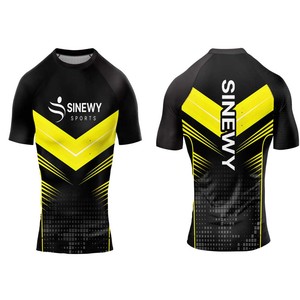 Camiseta Deportiva de Manga Corta con Protección Solar UPF50, Transpirable, Ecológica y de Secado Rápido para Hombre - Sinewy Sports, Diseño Personalizado - Product Image 3