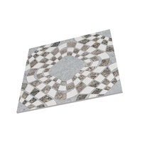Dernier revêtement de sol en pierre de haute qualité classique moderne 300x300mm tapis semi-céramique carrelage de stationnement extérieur rustique résistant à l'acide