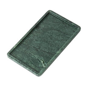 Bandeja de Baño y Cocina de Mármol Negro Natural TIJARAT, Diseño Art Deco Moderno, Multifuncional, Forma Rectangular, de Varias Piezas - Product Image 1