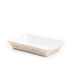 <b>Top</b> Quality Rectangular Mother of <b>Pearl</b> inlay Serving Bowl for Dining Table, Eid Ramadan Party & Home Decor from Vietnam - Product Image 3