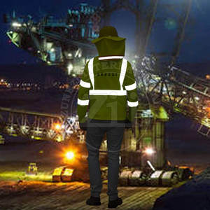 Camisetas Reflectantes de Alta Visibilidad, Cómodas, Transpirables y Seguras, ANSI Clase 1, Impermeables, con Luz LED Intermitente, Logotipo Personalizado, Servicio OEM, en Stock - Product Image 6