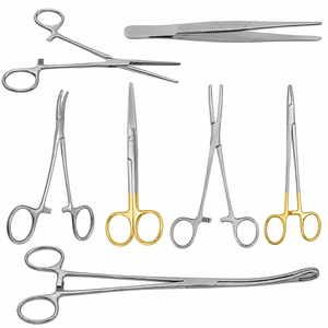 Ensemble d'instruments de drainage thoracique en acier inoxydable de qualité supérieure pour procédures thoraciques, base des instruments chirurgicaux - Product Image 1