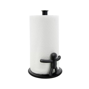 Elegante Soporte Metálico para Toallas de Papel con Figura Decorativa - Product Image 5