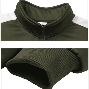 Conjunto Deportivo Casual de Dos Piezas al por Mayor, Top Negro con Cierre y Pantalón con Forro Polar, Cintura Elástica, Corte Regular, Chándal - Product Image 5