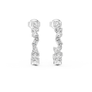 Chic transporter 22K Mossanite bijoux dame cadeau 10K/14K /18K/22K/925 argent poire coupe Moissanite boucles d'oreilles - Product Image 5