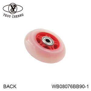 YEOU CHERNG Ice Hockey Wheel Polyurethane WB08076RT90-1 Durable <b>Back</b> - Product Image 1