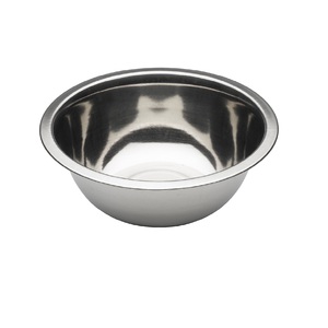 Tazón Redondo de Acero Inoxidable para Perros, Plato para Comida y Agua para Interiores y Exteriores, Hecho a Mano, Forma Redonda, Color Plateado - Product Image 6