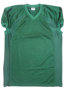 Camiseta de Fútbol Americano con Cuello en V, Manga Corta, Malla Transpirable, Poliéster, Ajuste Atlético, Ropa Deportiva de Equipo - Product Image 6